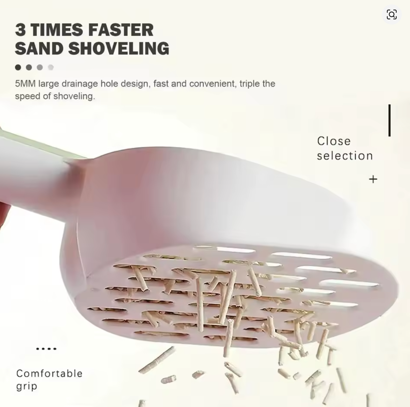 Cat Litter Scoop with Holder