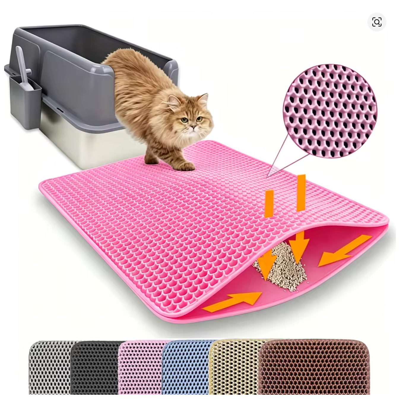 Double Layer Cat Litter Mat
