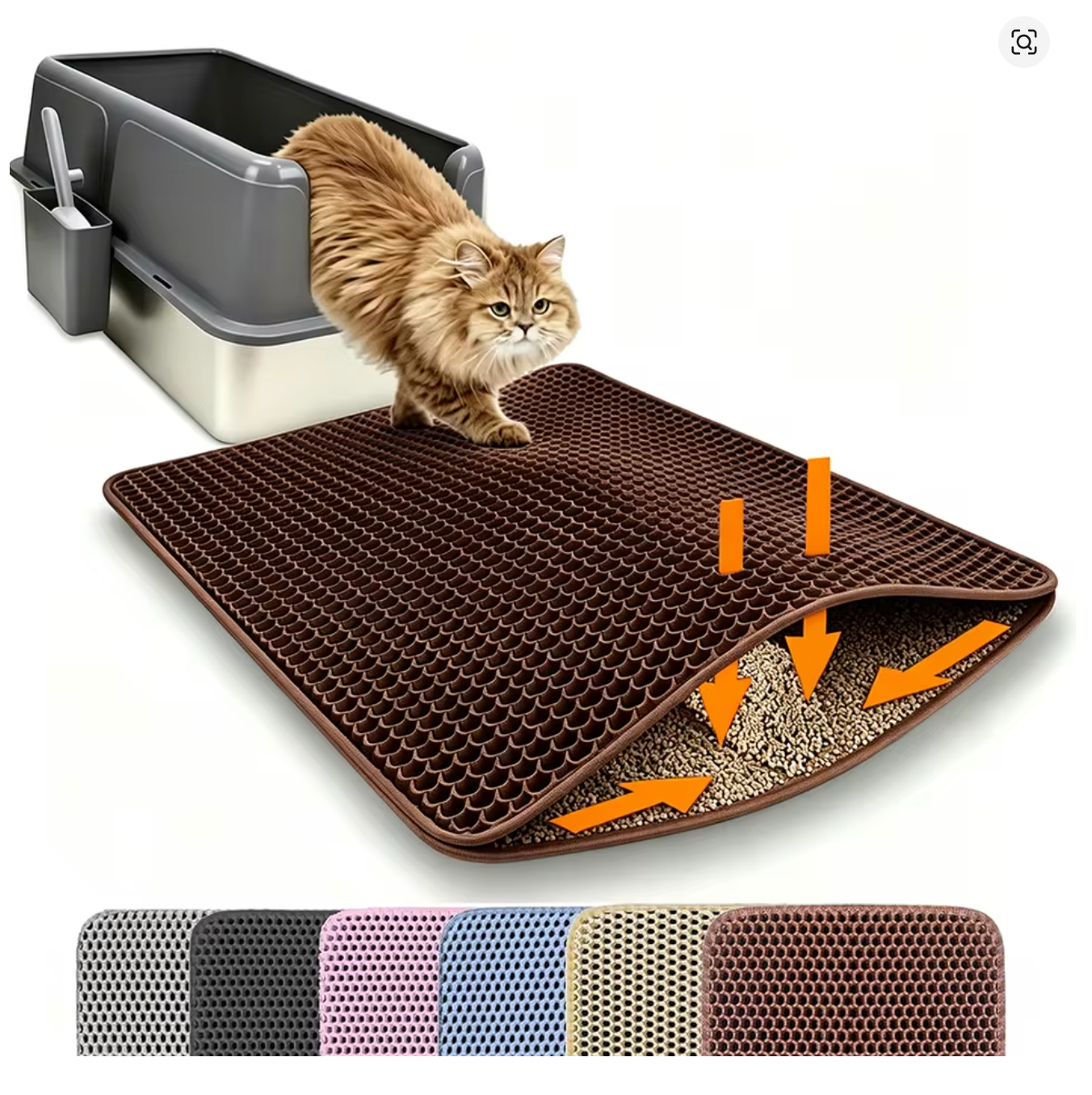 Double Layer Cat Litter Mat