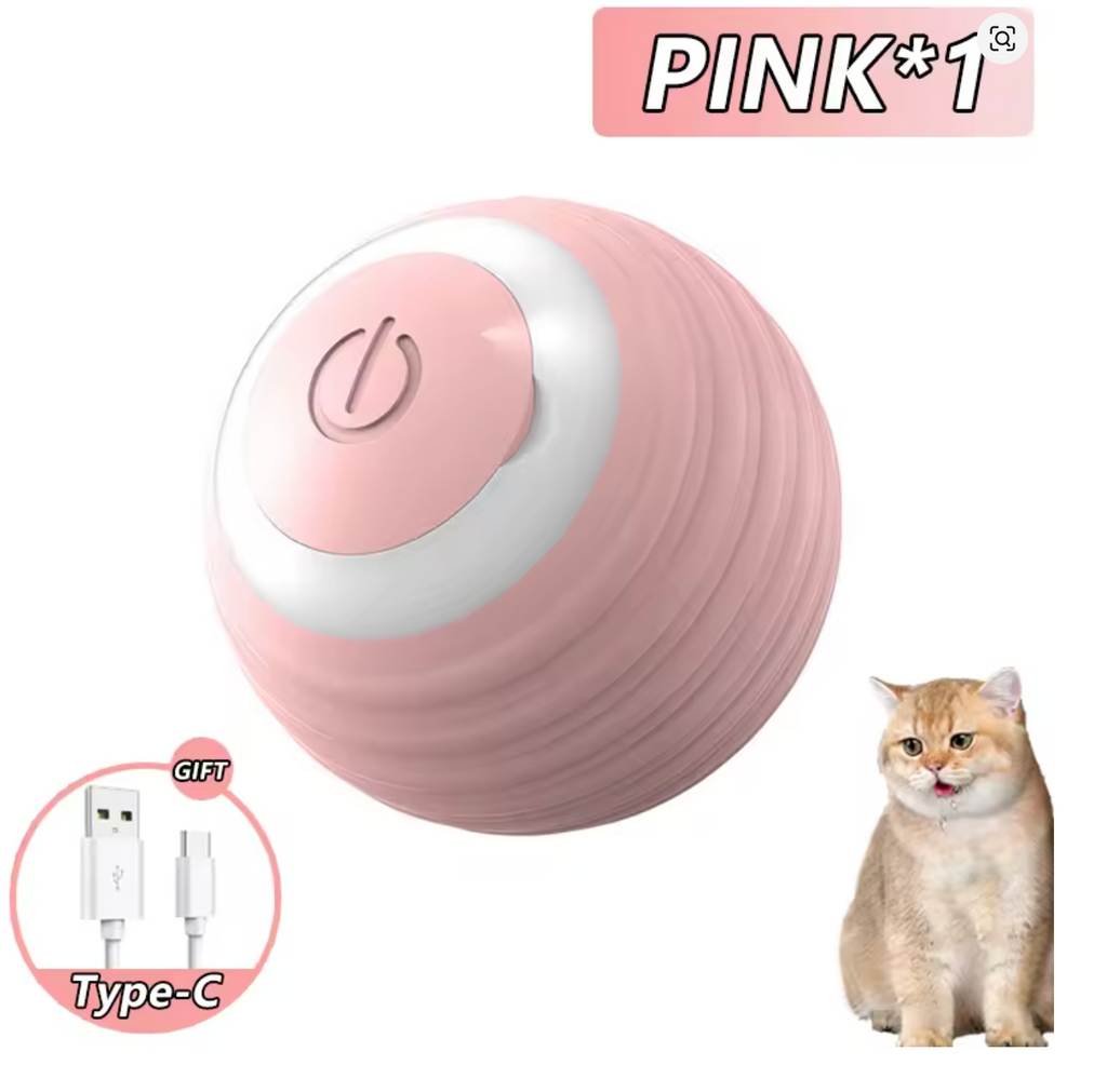 Smart Interactive Rolling Cat Ball