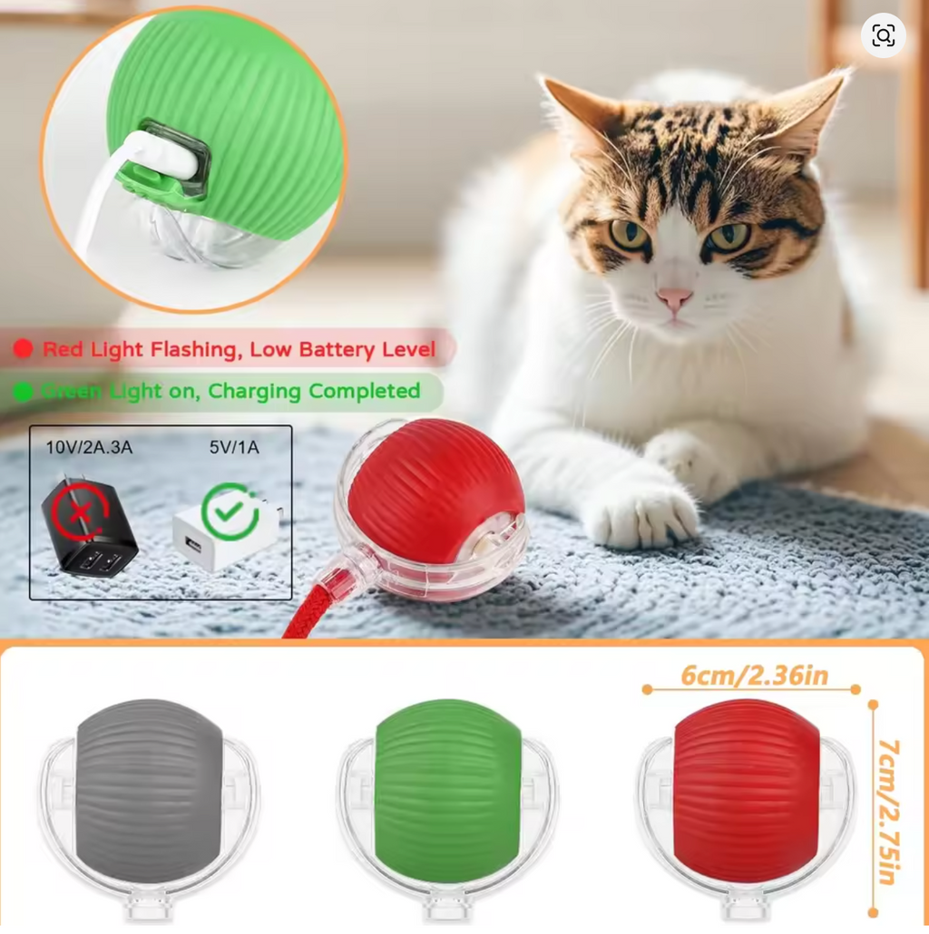 Interactive Rolling Ball Toy