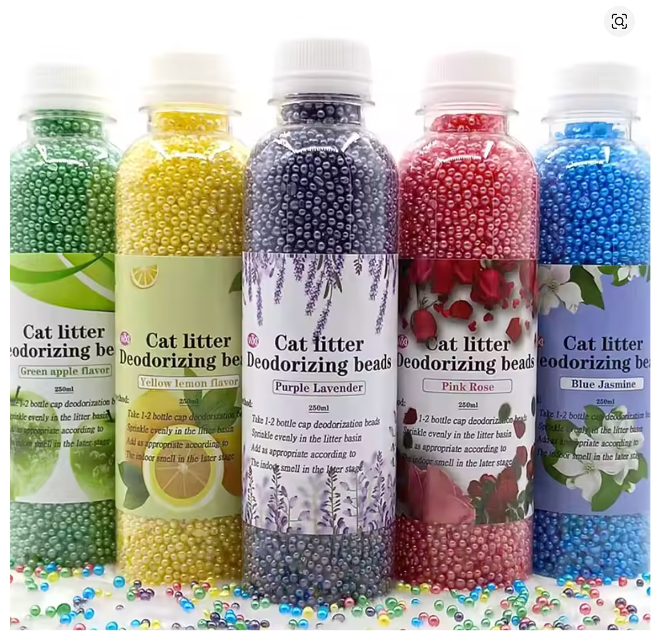 Cat Litter Deodorizer Beads